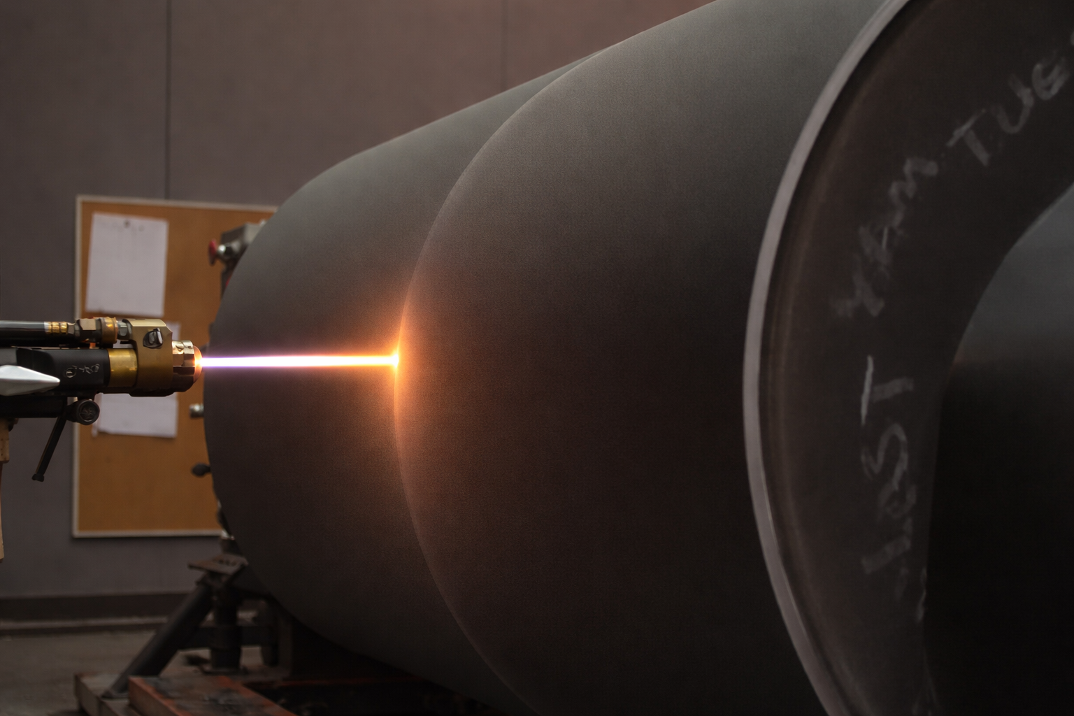 Tungsten carbide roll cover