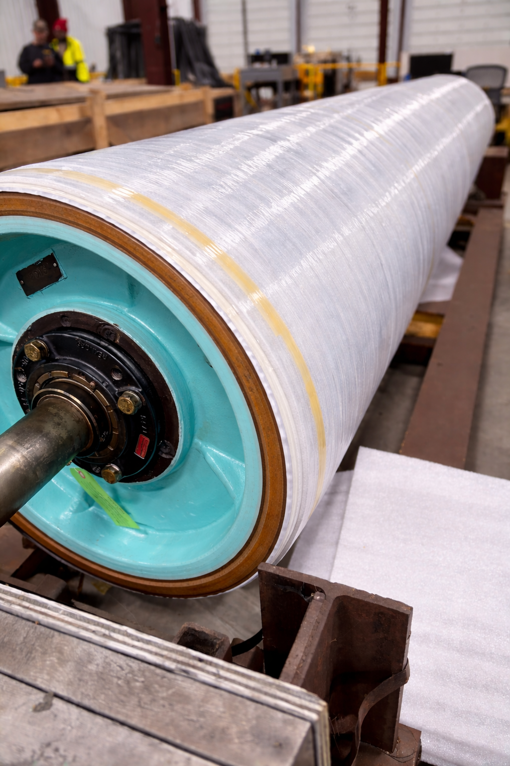 Paper industry roll covers