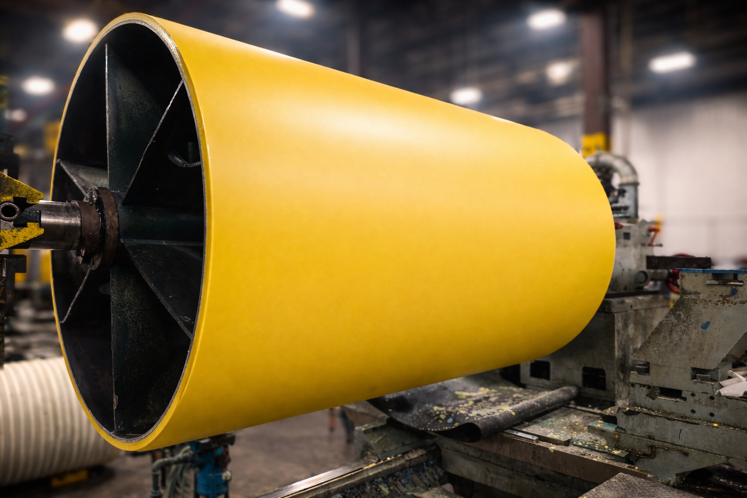 Polyurethane roll cover
