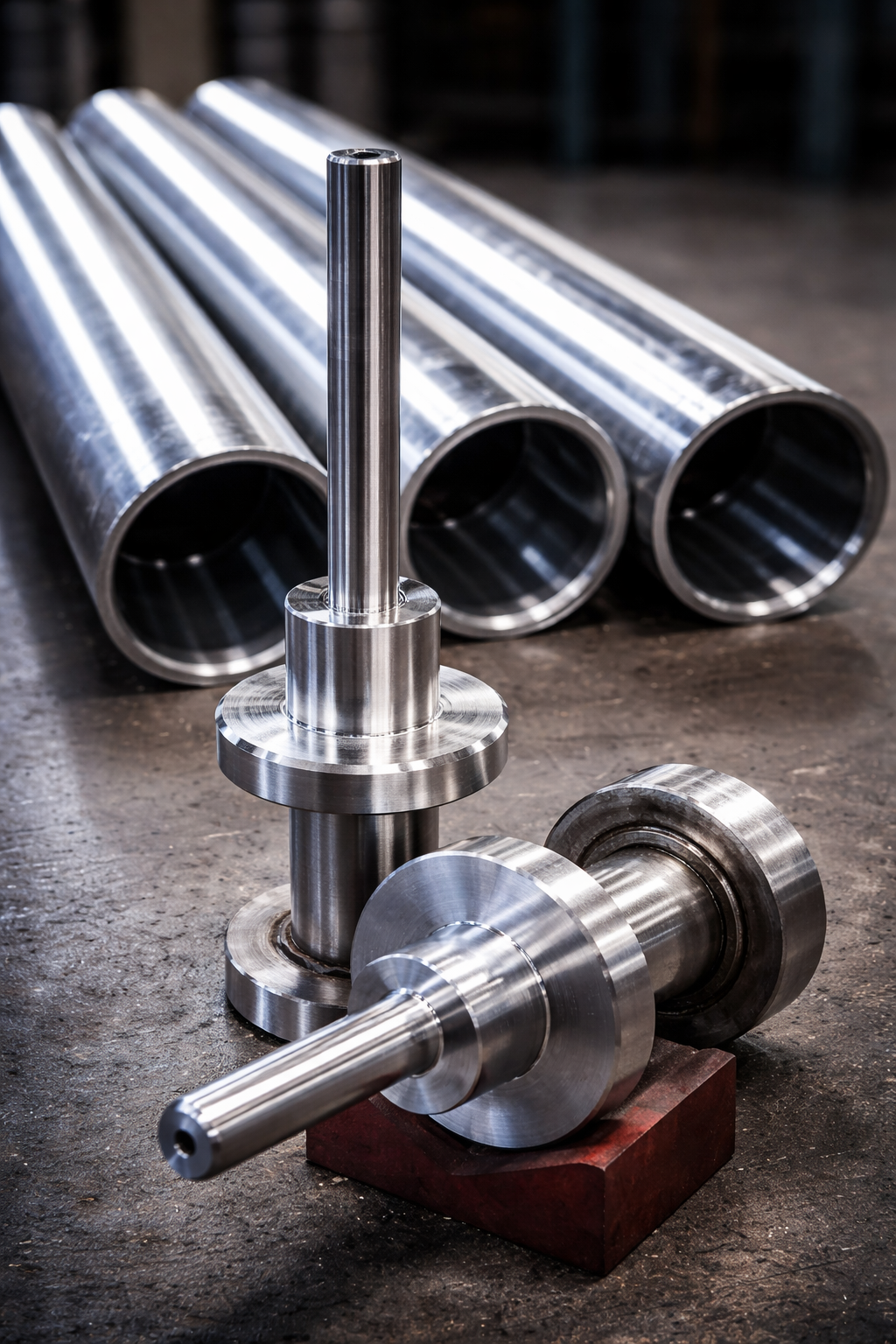 Steel roll manufacturing